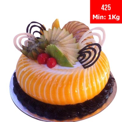 "Round shape Special Cake - code425 (1kg) - Click here to View more details about this Product
